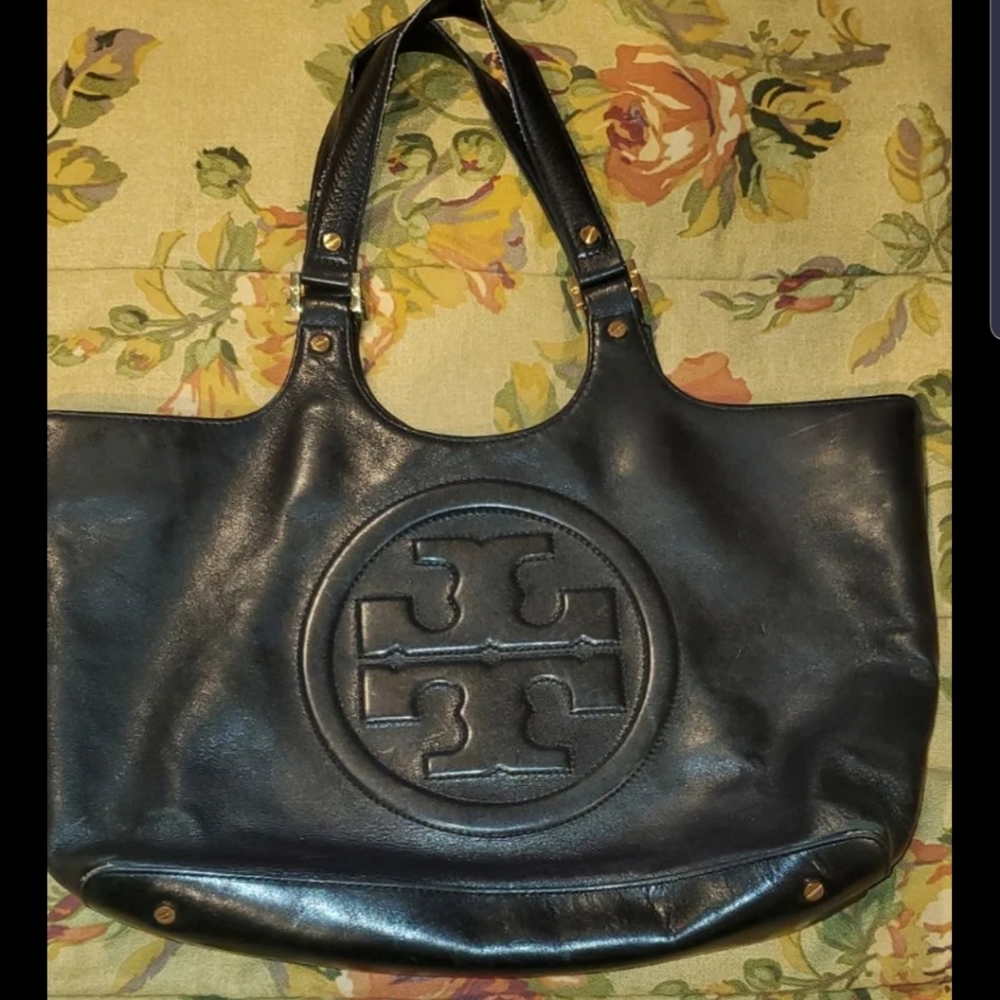 Tory Burch Black Leather shoulder bag